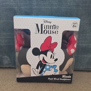 Disney Minnie Mouse  Plush Wired Headphones